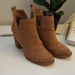 Brown booties